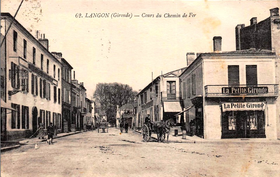 Langon - cours du Chemin de Fer