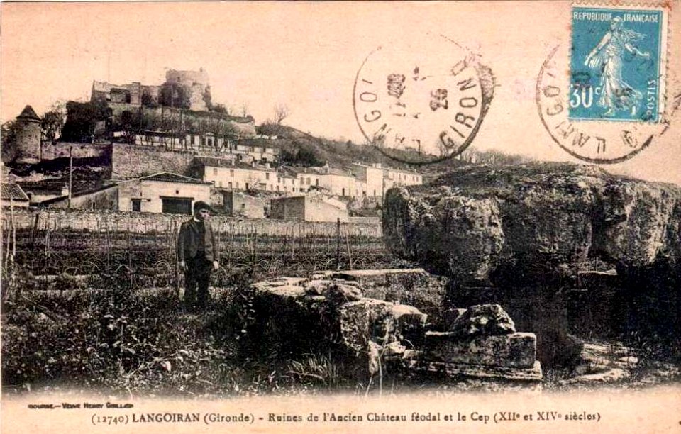 Langoiran - château Féodal le Cep 1