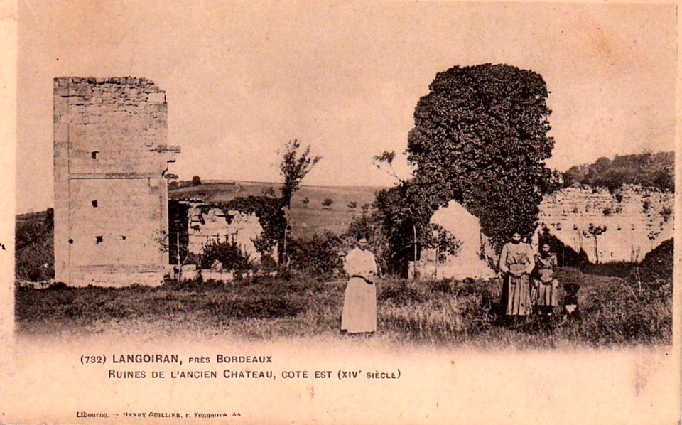 Langoiran - ruines de l'ancien château 2