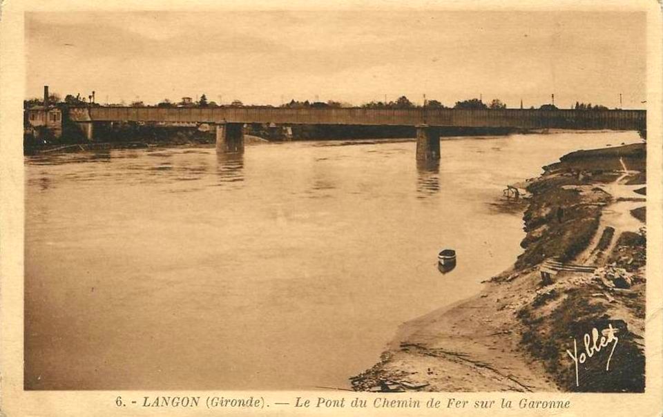 Langon - pont chemin de fer 3