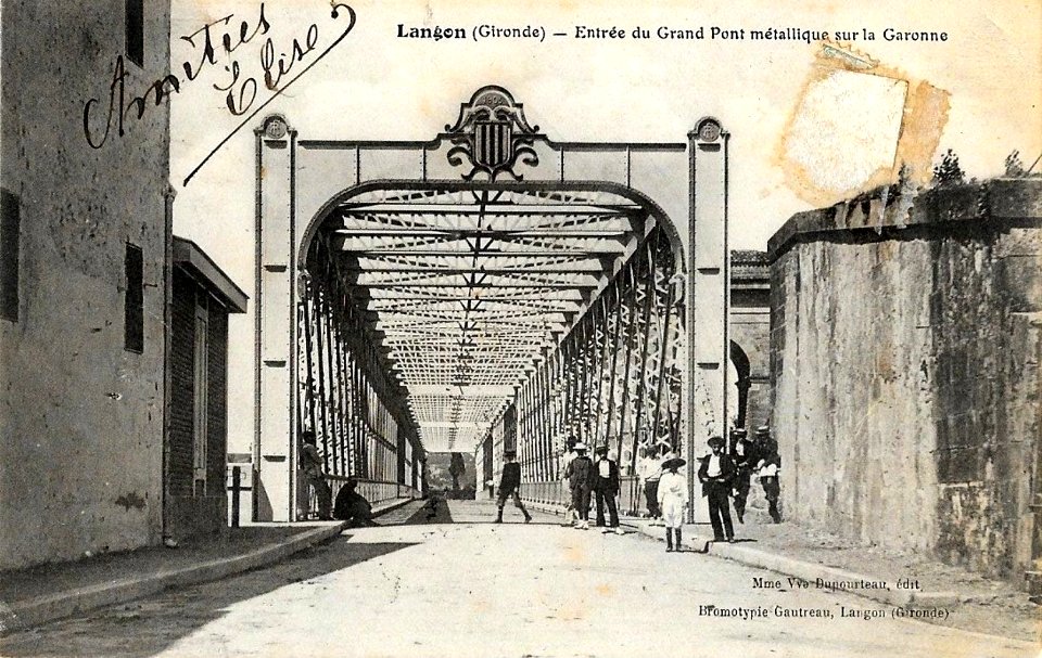 Langon - pont métallique 2