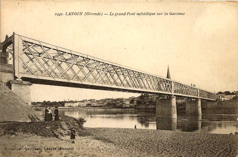 Langon - pont métallique 11