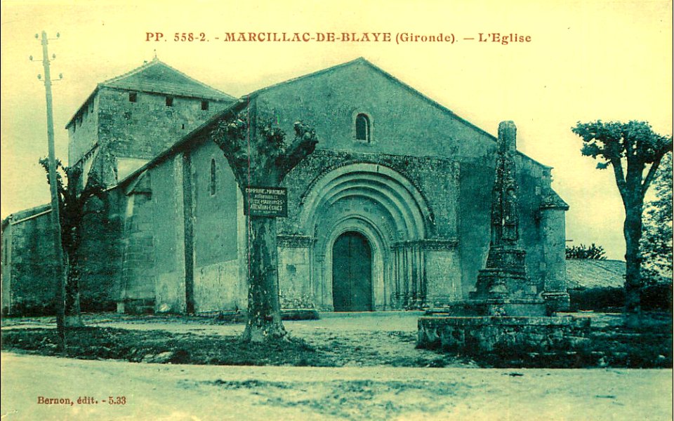 Marcillac - église