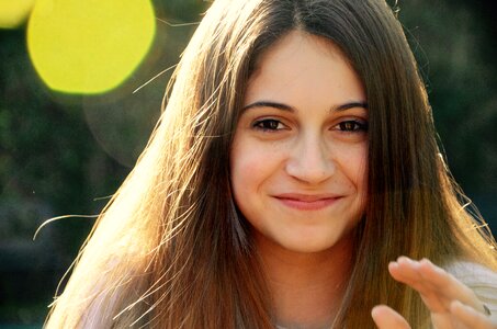 Woman girl beautiful