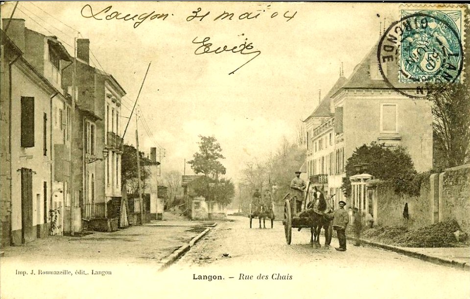Langon - rue des Chais