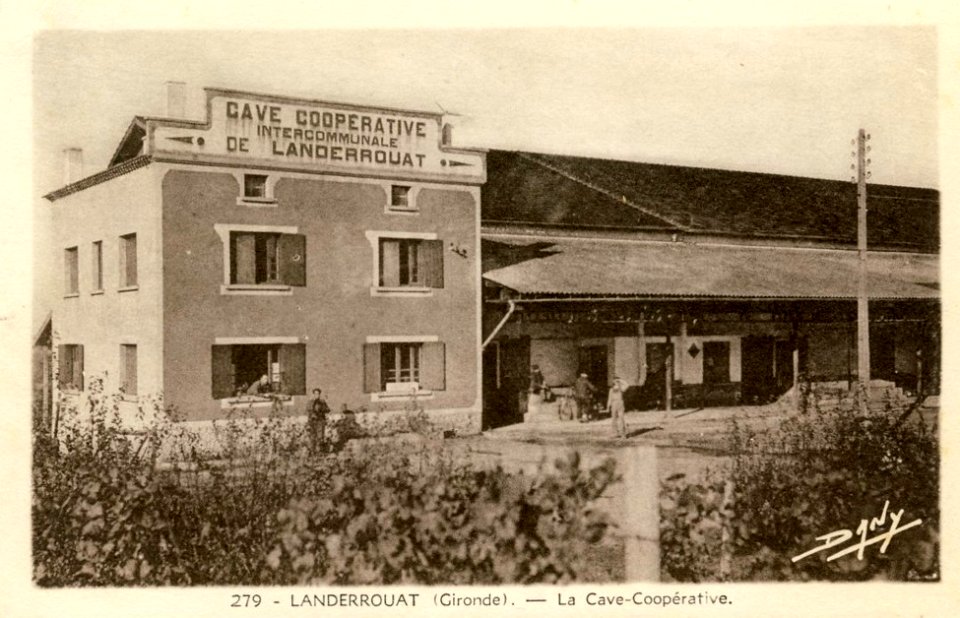 Landerrouat (Gironde) - Cave coopérative