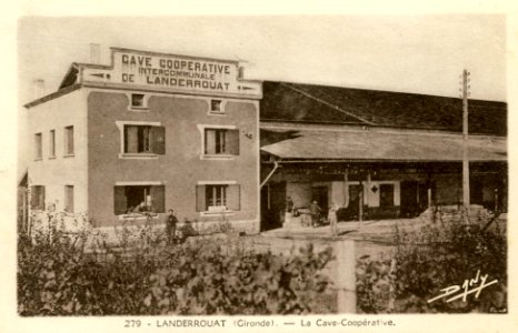 Landerrouat (Gironde) - Cave coopérative