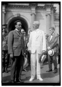 LANSING, ROBERT. SECRETARY OF STATE, 1915-1920. GREETING DR. BRUM, MINISTER FROM URUGUAY LCCN2016869451