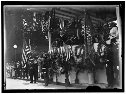 LANSING, ROBERT. SECRETARY OF STATE, 1915-1920. PREPAREDNESS PARADE LCCN2016865298