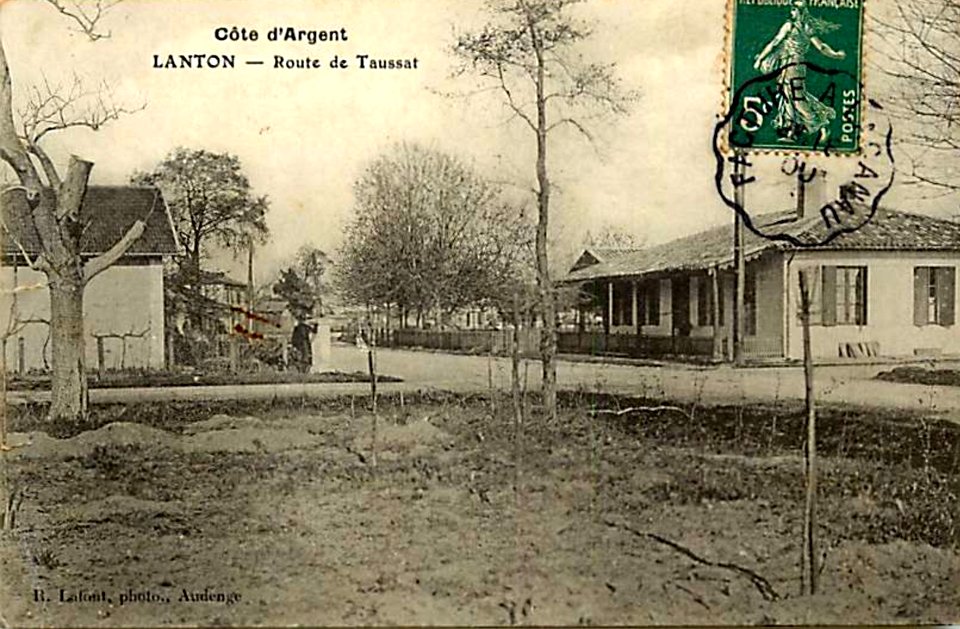 Lanton - route de Taussat