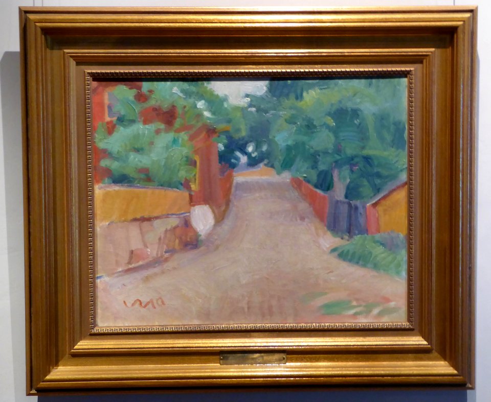 Lane in Porvoo, by Valle Rosenberg