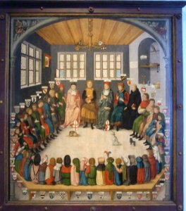 Landesmuseum Württemberg-Ratssitzung Eberhards des Milden-0231424