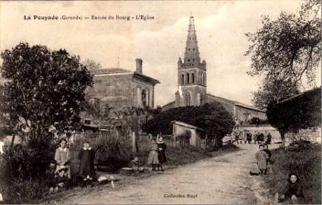 Lapouyade - bourg 1