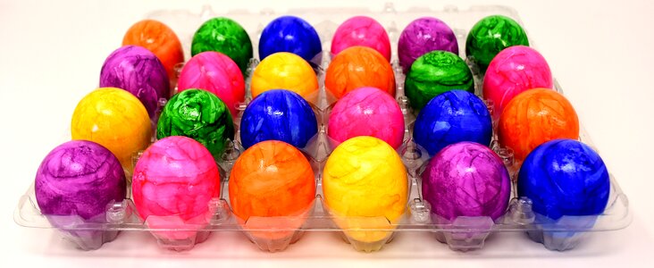 Colorful egg easter