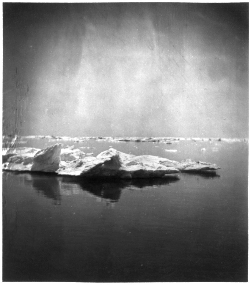 Large pieces of drift ice in the Atlantic Ocean, off the coast of Labrador LCCN2012645579