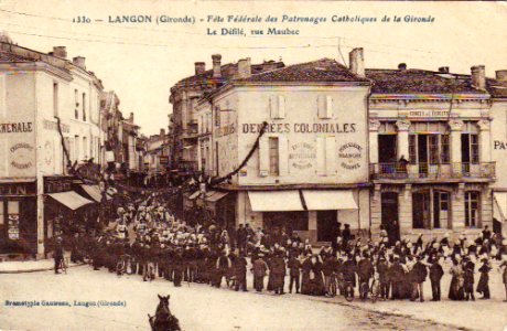 Langon - Patronages catholiques de la Gironde (1906) 1