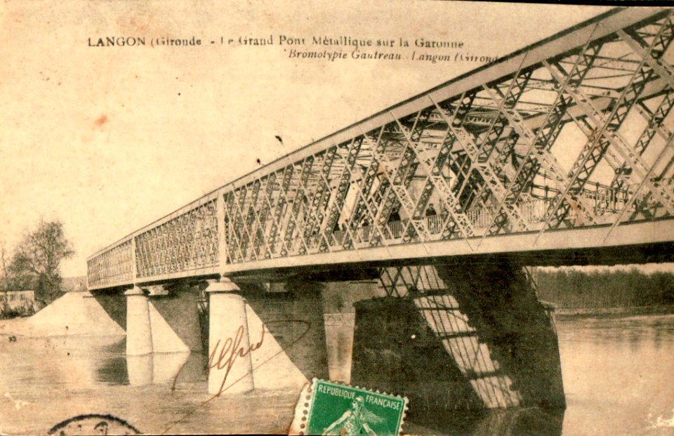 Langon - pont métallique 13