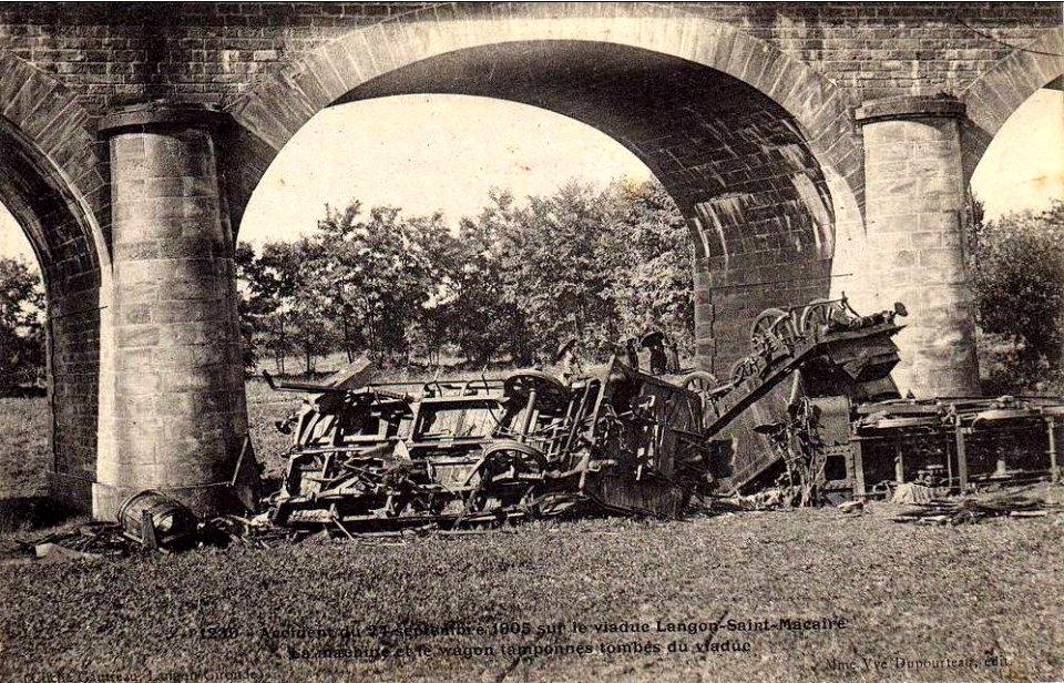 Langon - Viaduc (accident du 24 septembre 1905) 3