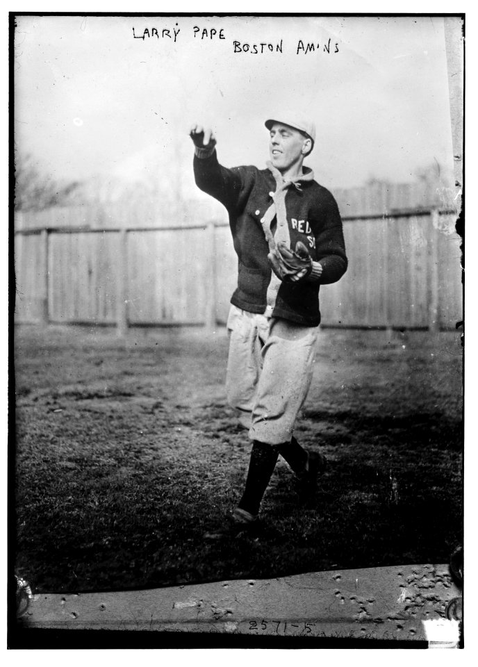 Larry Pape, Boston AL (baseball) LCCN2014691602