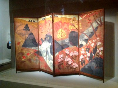 Lanscape screen-Marguerite Serusier-1900