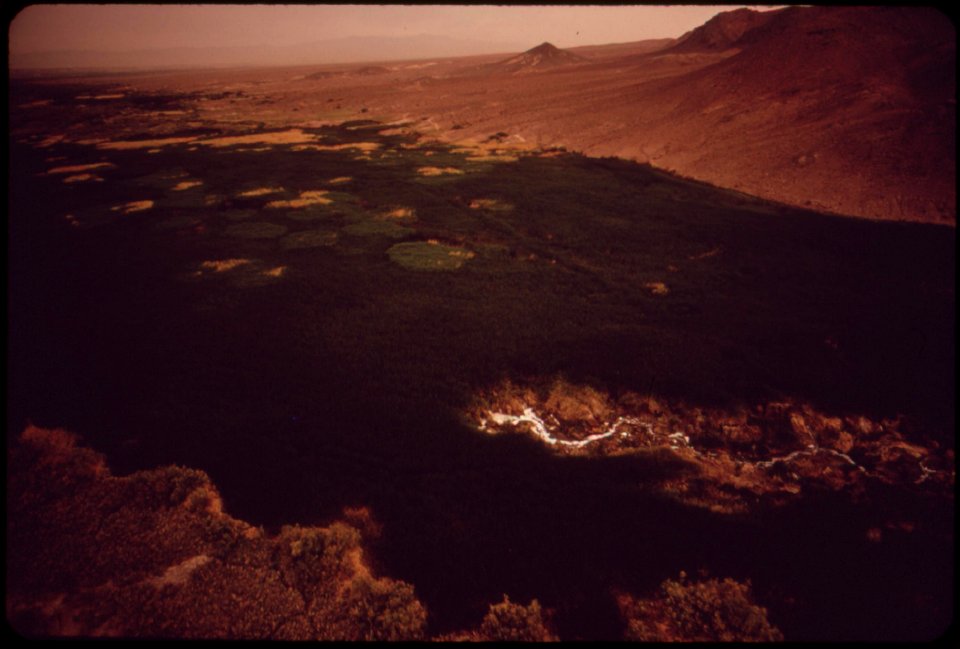 Las-vegas-wash-carries-las-vegas-sewage-out-to-lake-mead-may-1972 7136571267 o