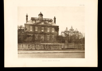 Later Renaissance Eagle House Mitcham Plate 24 0152
