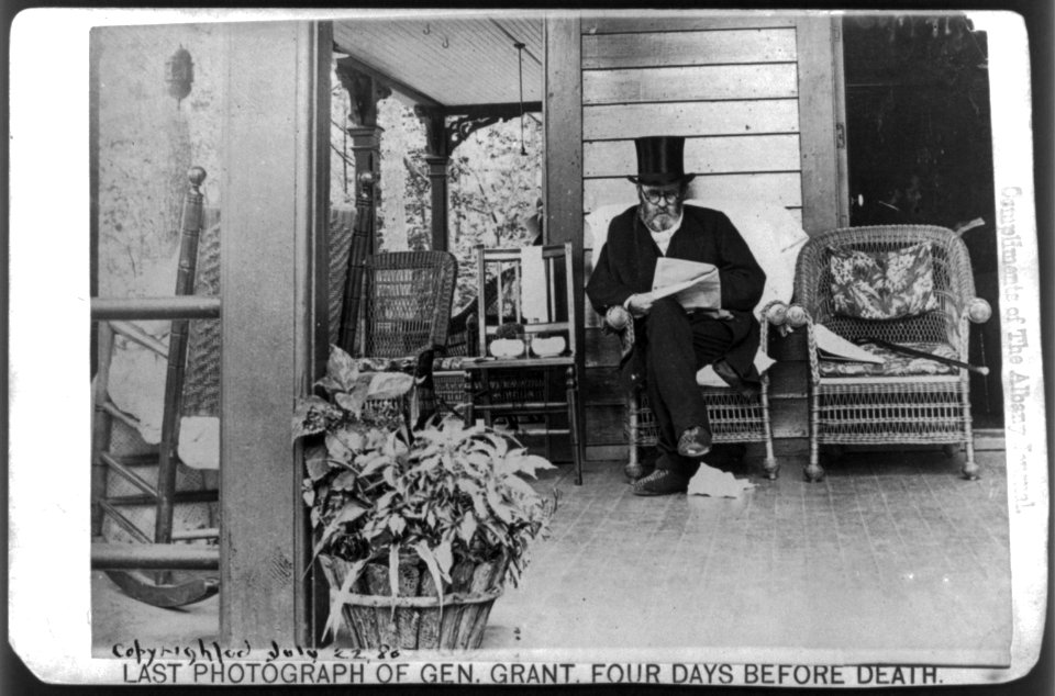 Last photograph of General Grant LCCN2005694591