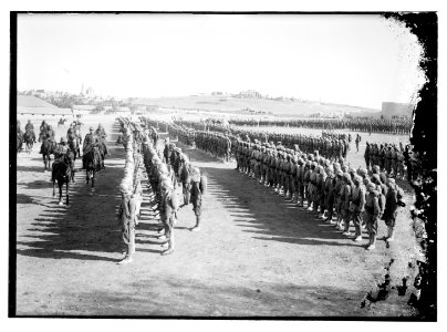 Last review by Jamal (Cemal) Pasha and Kress von Kressenstein in Jerusalem LOC matpc.08132