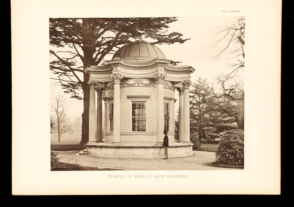 Later Renaissance Temple of Aeolus Kew Gardens Plate 38 0180