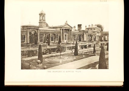 Later Renaissance The Orangery at Bowood Wilts Plate 93 0078
