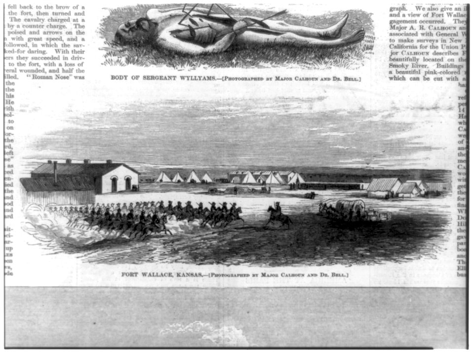 Late Indian outrages- Fort Wallace, Kansas LCCN96509715