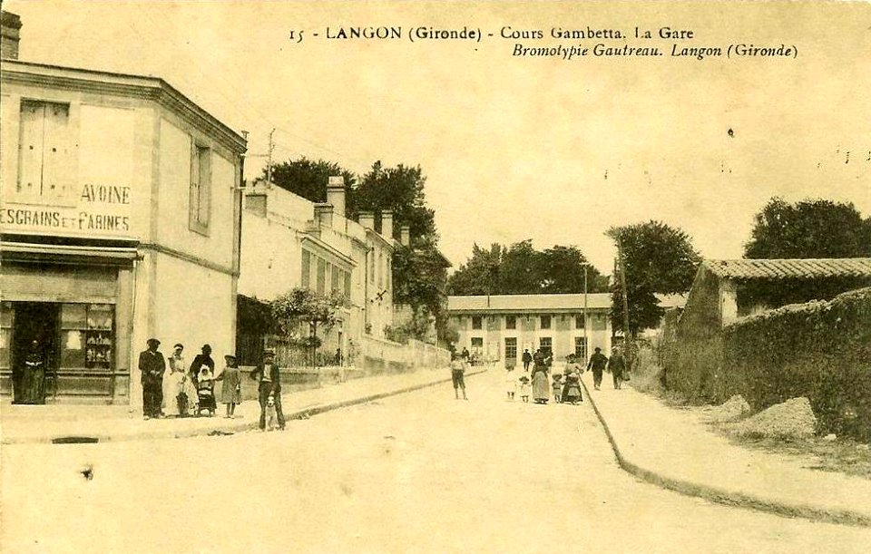 Langon - cours Gambetta 1
