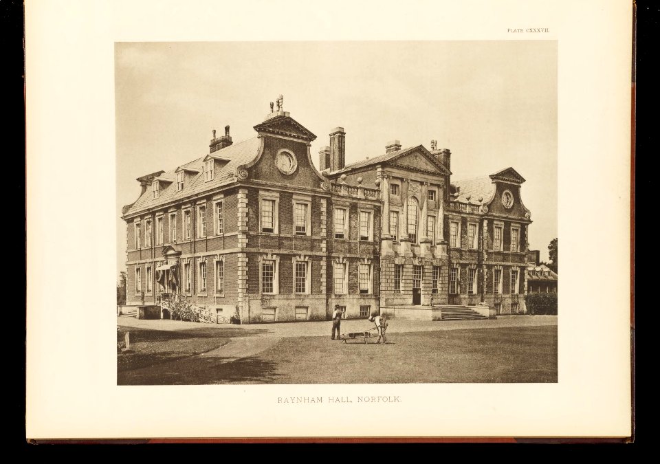 Later Renaissance Raynham Hall Norfolk Plate 137 0170