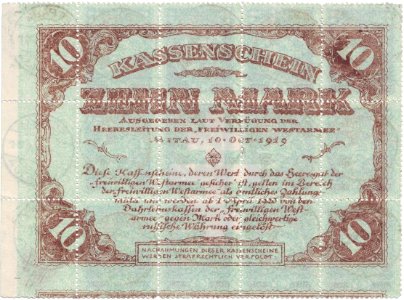 Latvia Return of Latgale 1920 block reverse