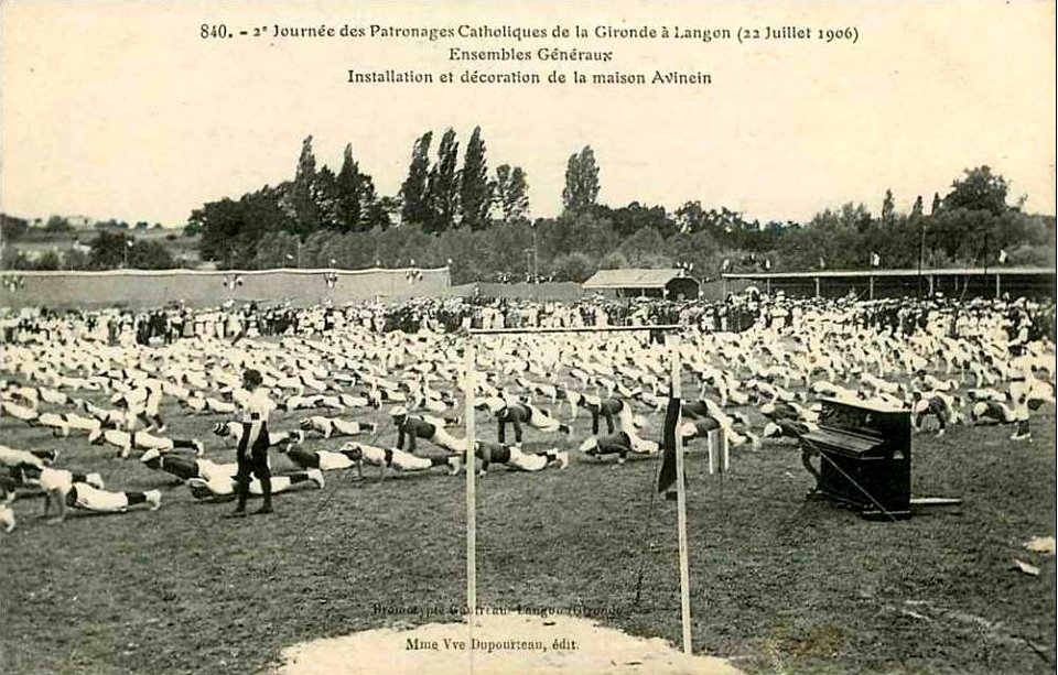 Langon - Patronages catholiques de la Gironde (1906) 6