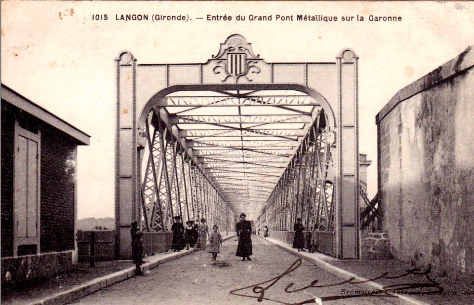 Langon - pont métallique 3