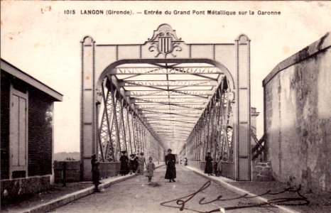 Langon - pont métallique 3