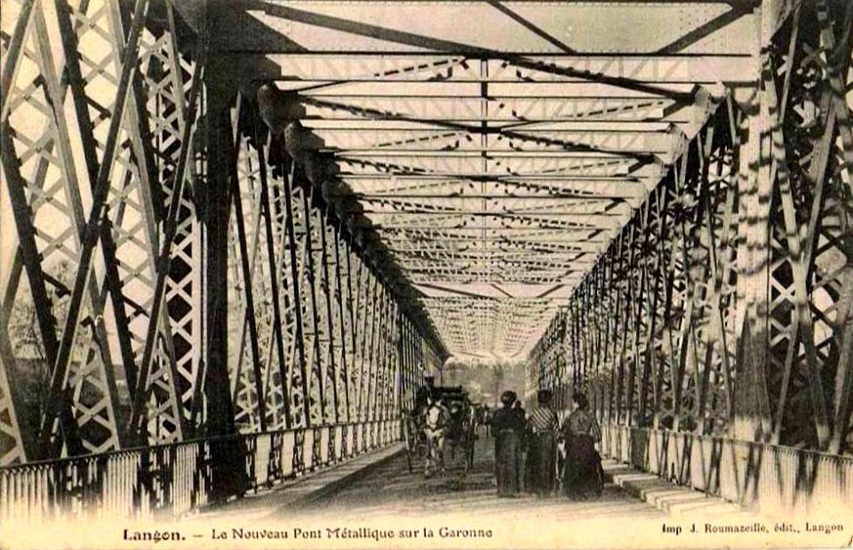 Langon - pont métallique 9