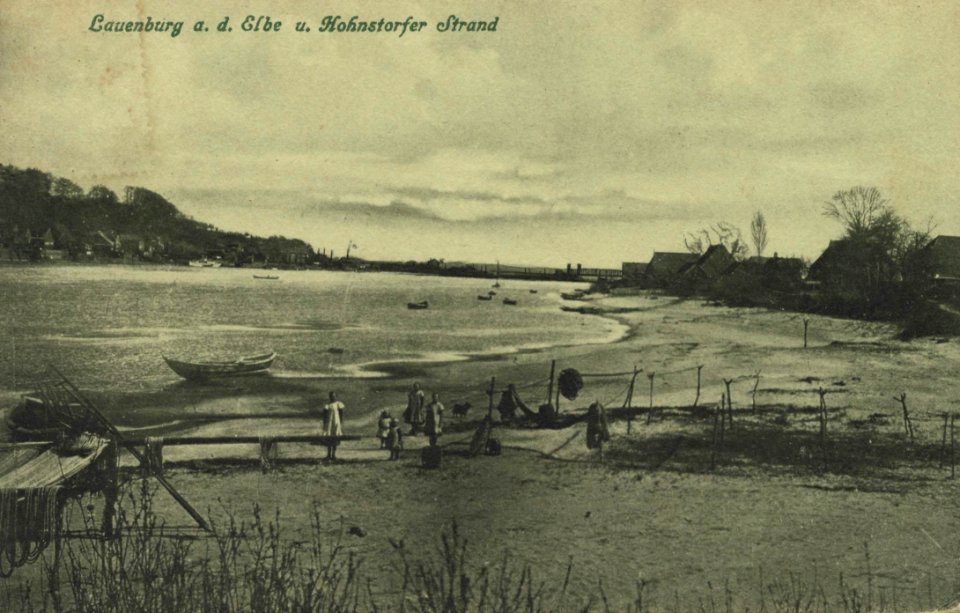 Lauenburg (Elbe), Schleswig-Holstein - Hohnstorfer Strand (Zeno Ansichtskarten)