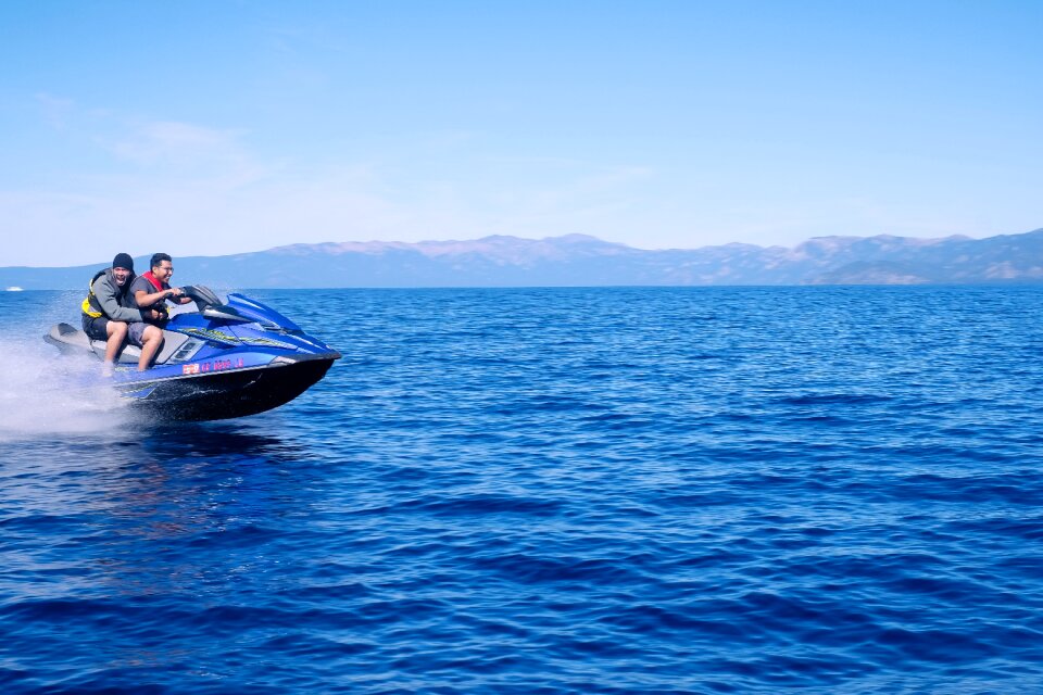 Waves nature blue