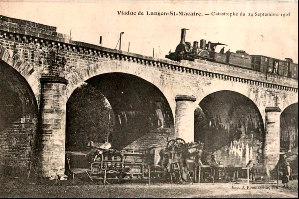 Langon - Viaduc (accident du 24 septembre 1905) 1