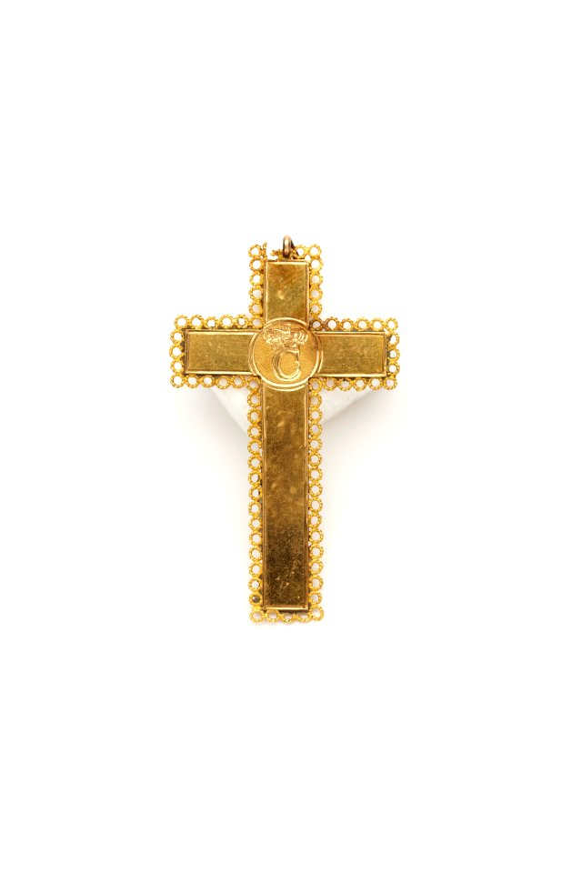 Latinskt kors av guld - Skoklosters slott - 92358