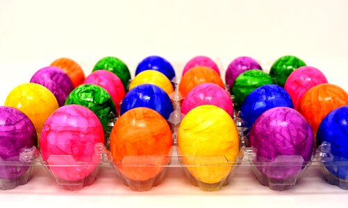 Colorful egg easter