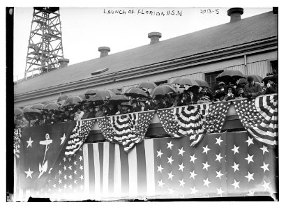 Launch of Florida, U.S.N. LCCN2014687983