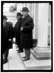 LANSING, ROBERT, SECRETARY OF STATE, 1915 - 1920. HALF HIDDEN WITH JOSEPHUS DANIELS, W. B. WILSON, ETC. LANE, FRANKLIN K., INTERSTATE COM. COMMR., 1905-1913. SEC. OF INTERIOR, 1913-1920.1-2 LCCN2016867010 photo