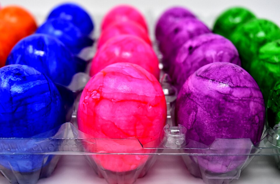Colorful egg easter