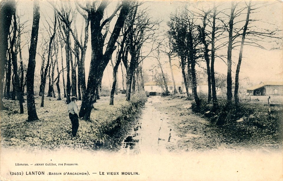 Lanton - le vieux moulin