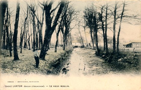 Lanton - le vieux moulin