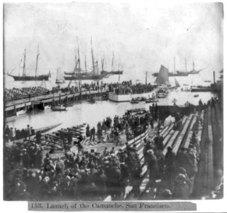 Launch of the Camanche, San Francisco LCCN2002723469
