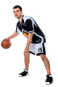 A successful person basketball basketball player